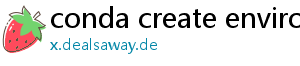 conda create environment